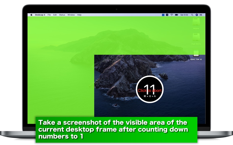 #3. Deskcap 3 (macOS) Podle: Tomoyuki Okawa