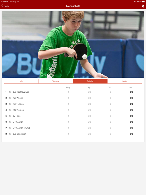 Screenshot #6 pour MTV Aurich Vereins-App