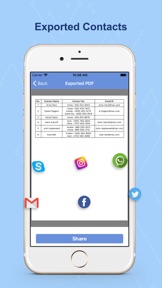 My Contacts Manager screenshot