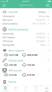 network scout iphone capturas de pantalla 1