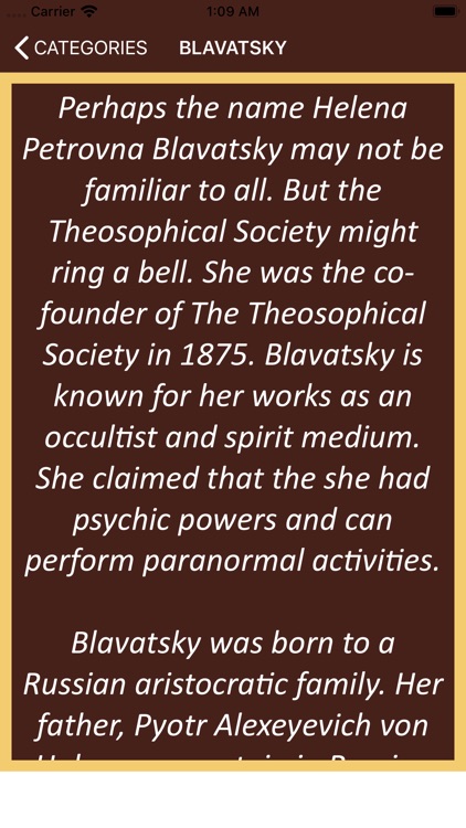 H P Blavatsky Wisdom screenshot-3