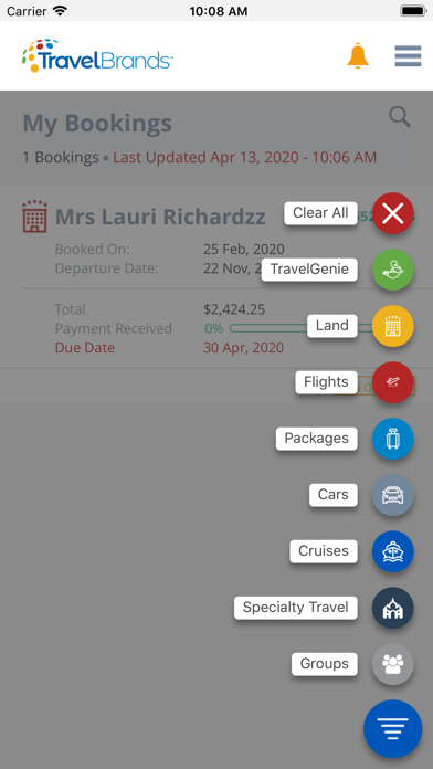 App screenshot