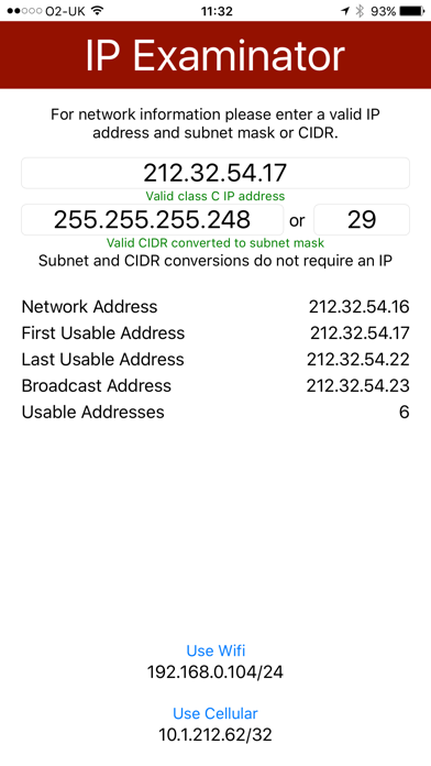 Screenshot #3 pour IP Examinator