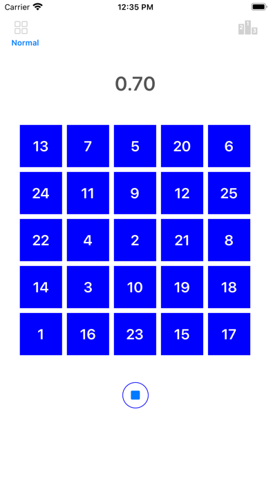 1to50 app screenshot