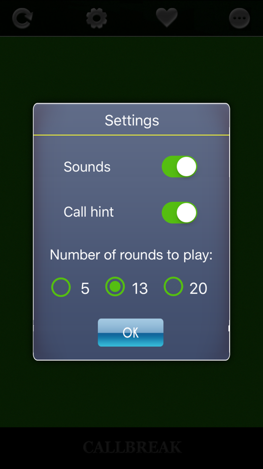 #5. Call Break - Ghochi (iOS) Tekijänä: Shownak Chakma