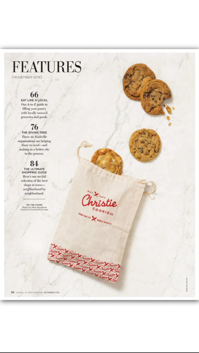 Nashville Lifestyles Magazine Screenshot