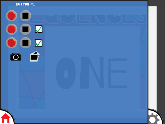 Communication Buttons Squares