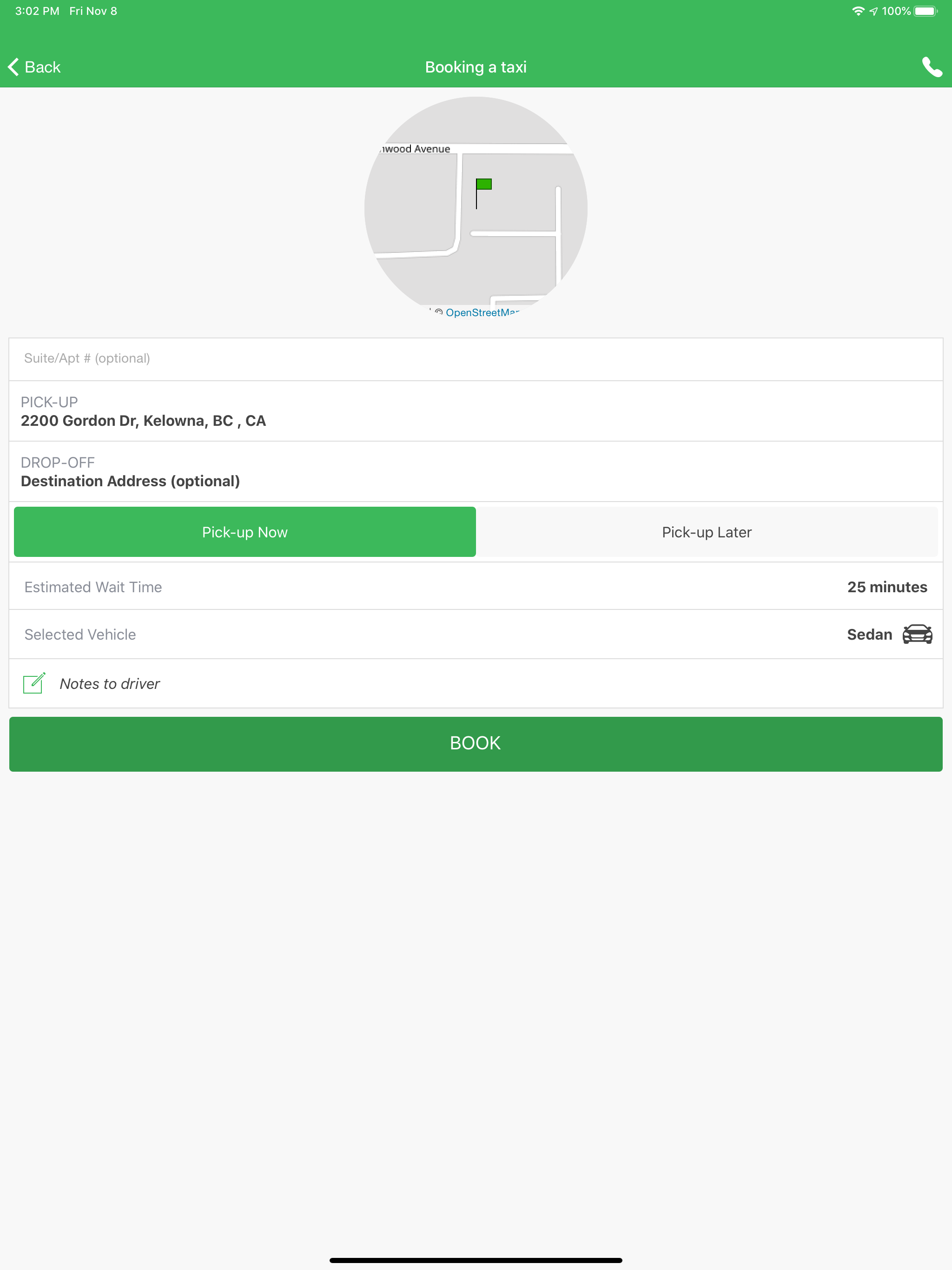 ECO Taxi Kelowna screenshot 10