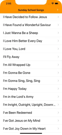 Game screenshot Sunday School Songs mod apk