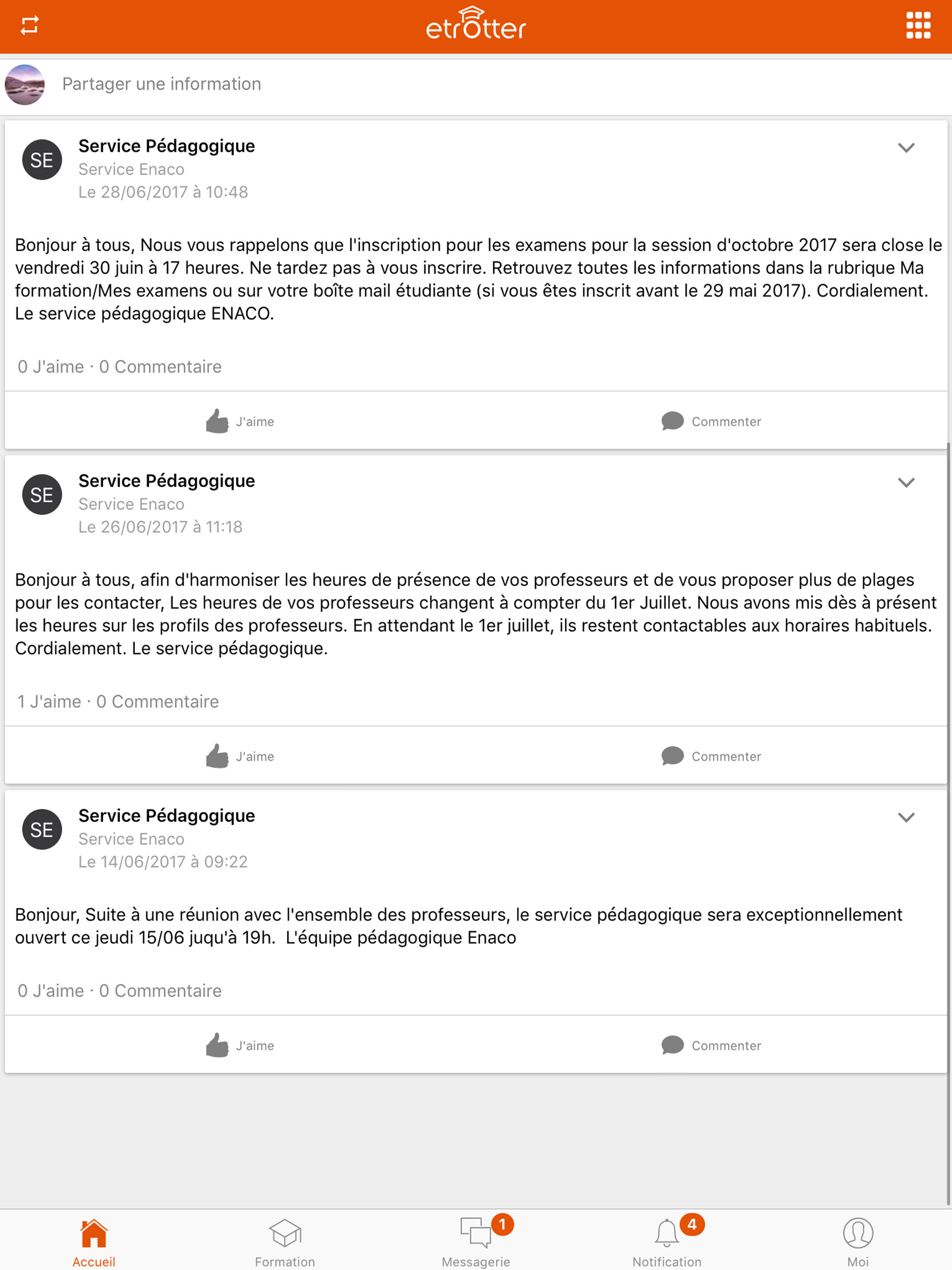 eTrotter screenshot 4