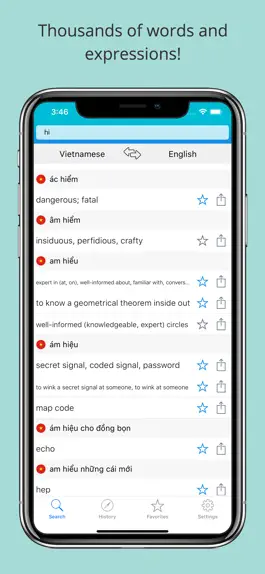 Game screenshot English Vietnam Dictionary + hack