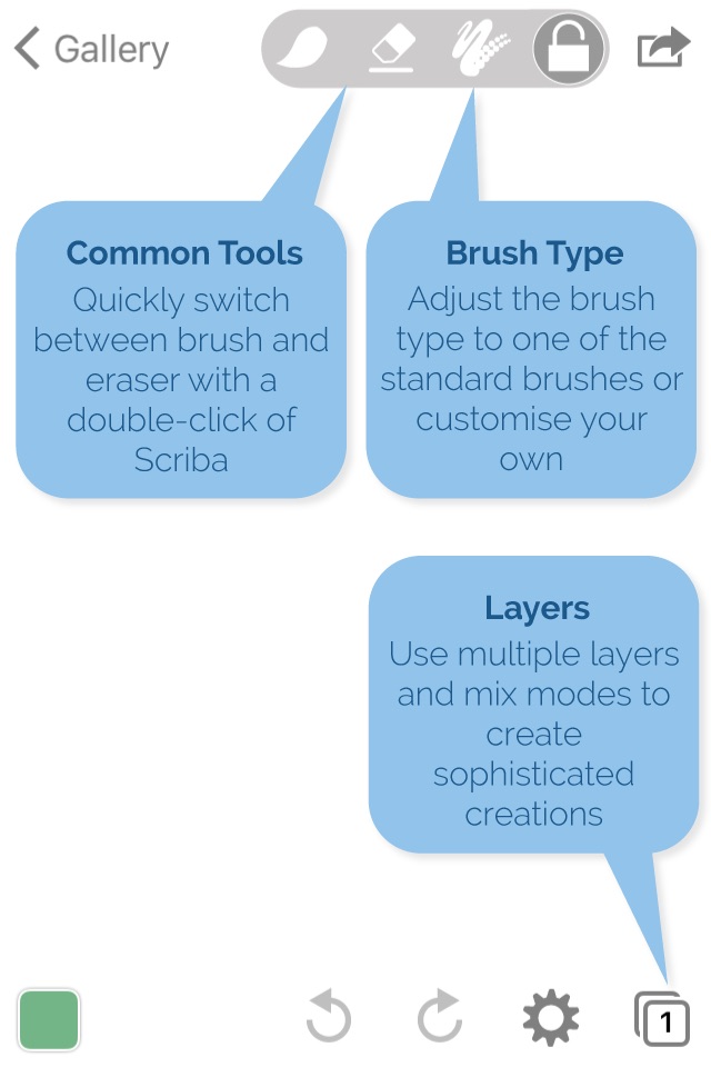 Brushes for Scriba screenshot 3