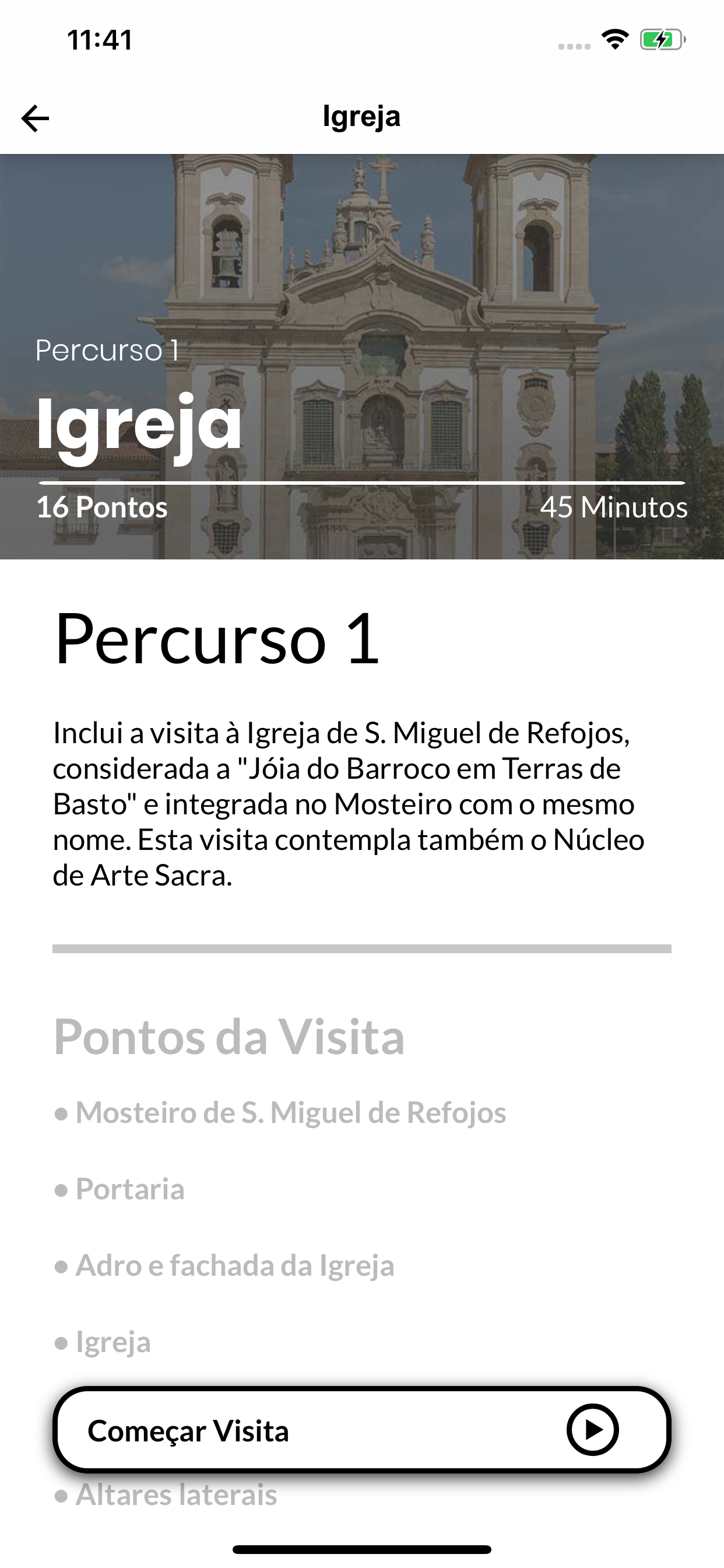 Mosteiro São Miguel de Refojos screenshot 2