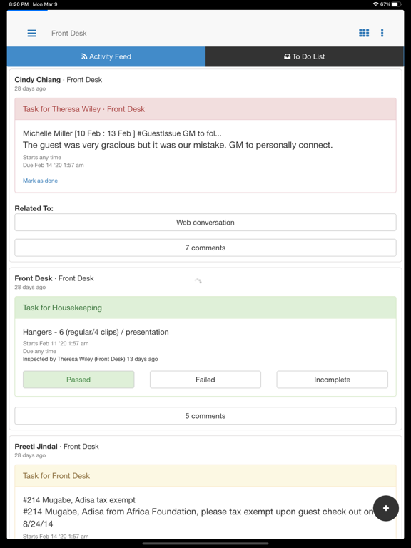 HelloShift iPad screenshot