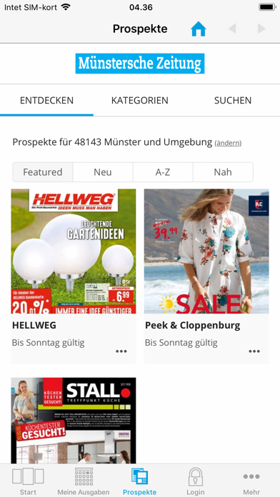 MZ ePaper -Münstersche Zeitung Screenshot