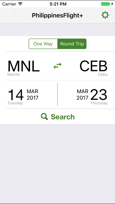 Screenshot #1 pour Philippines Flight Lite