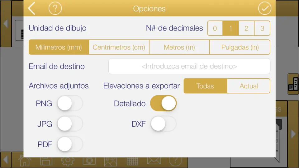Captura de pantalla de EZ Kitchen+ en iPhone 4