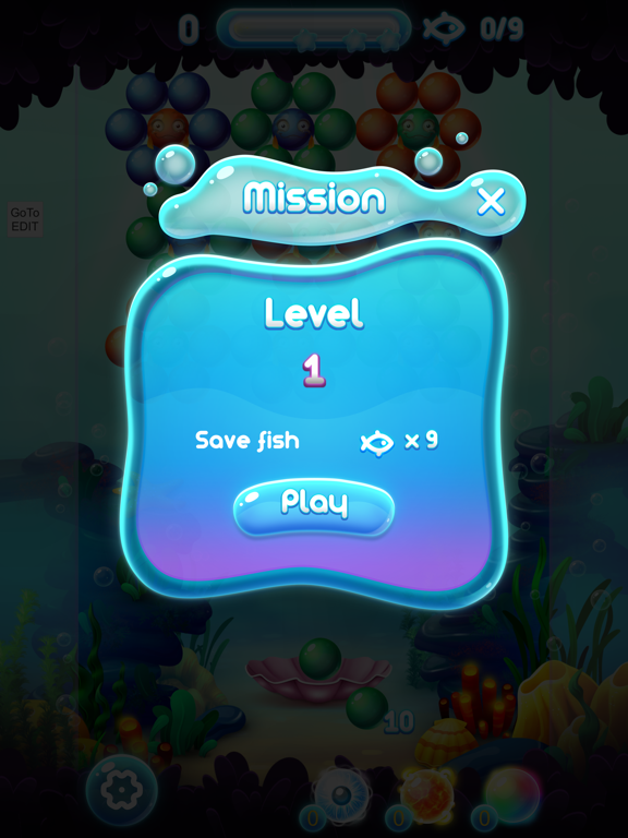 Screenshot #6 pour Sea Bubble Shooters