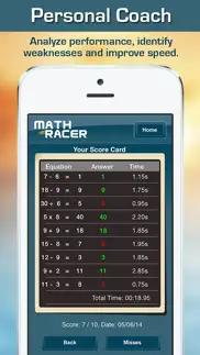 math racer deluxe iphone screenshot 4