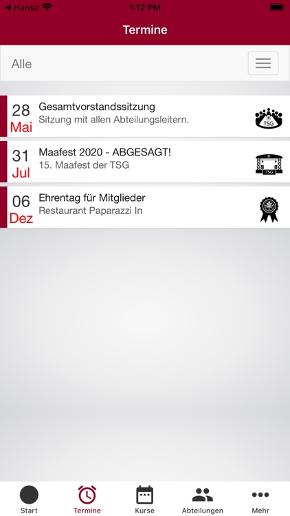 TSG Offenbach - Bürgel e. V. screenshot-3