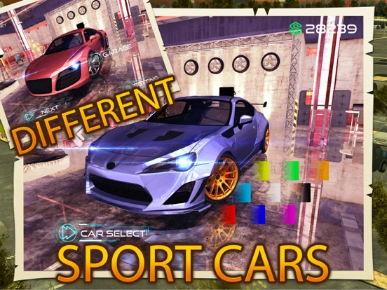 Screenshot #5 pour Voiture de Sport Stationnement