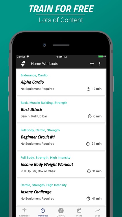 Home Workout & Fitness App screenshot-3