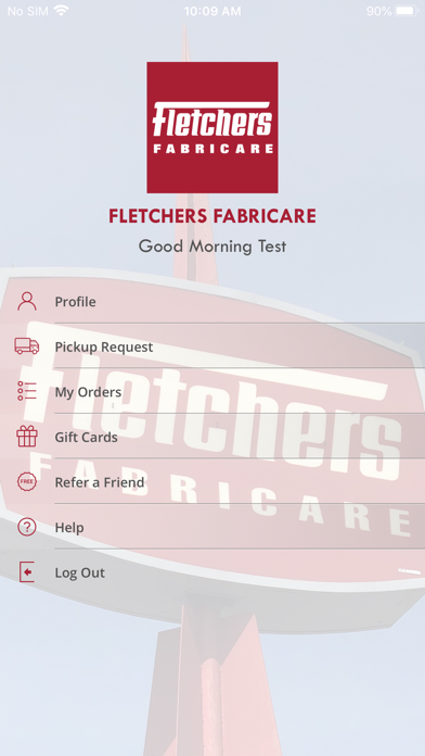 Fletchers Fabricare Screenshot