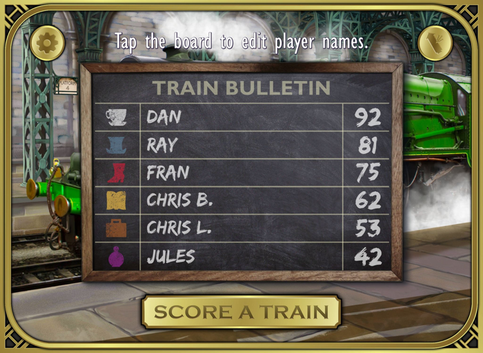 Station Master Scoreboard