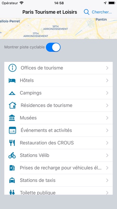 Screenshot #2 pour Paris Tourisme et Loisirs