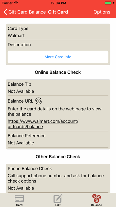 Gift Card Balance +のおすすめ画像8