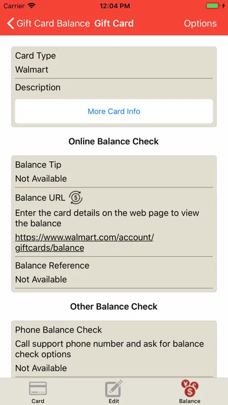 Gift Card Balance + screenshot 8 of 10