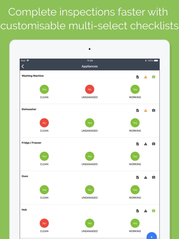 Property Inspect iPad screenshot 4 - Business app