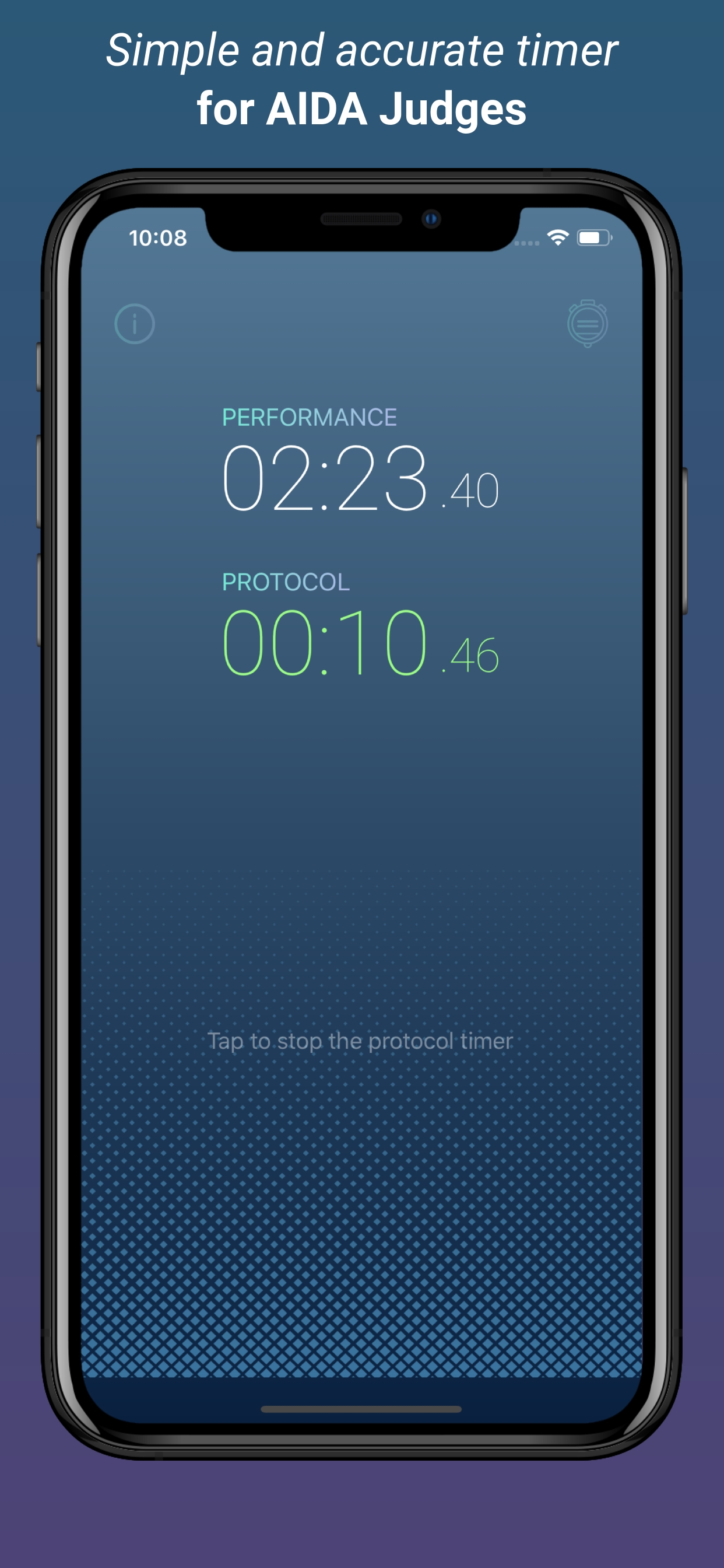 AIDA Judge Stopwatch