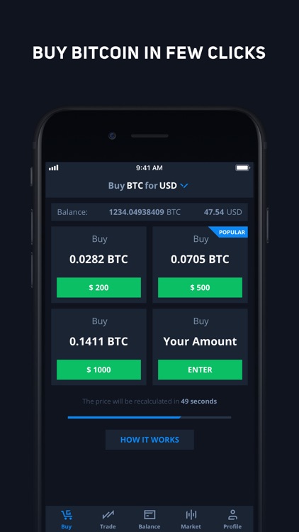 CEX.IO Cryptocurrency Exchange screenshot-0