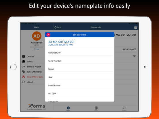 Screenshot #6 pour XForms Cx Mobile