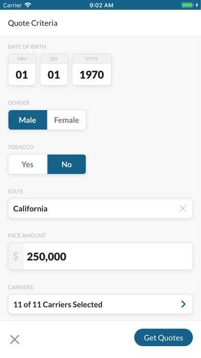 Life Insurance Quotes by LFS screenshot 4