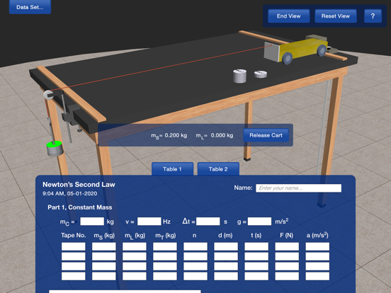 Screenshot #4 pour PP+ Newton's 2nd Law