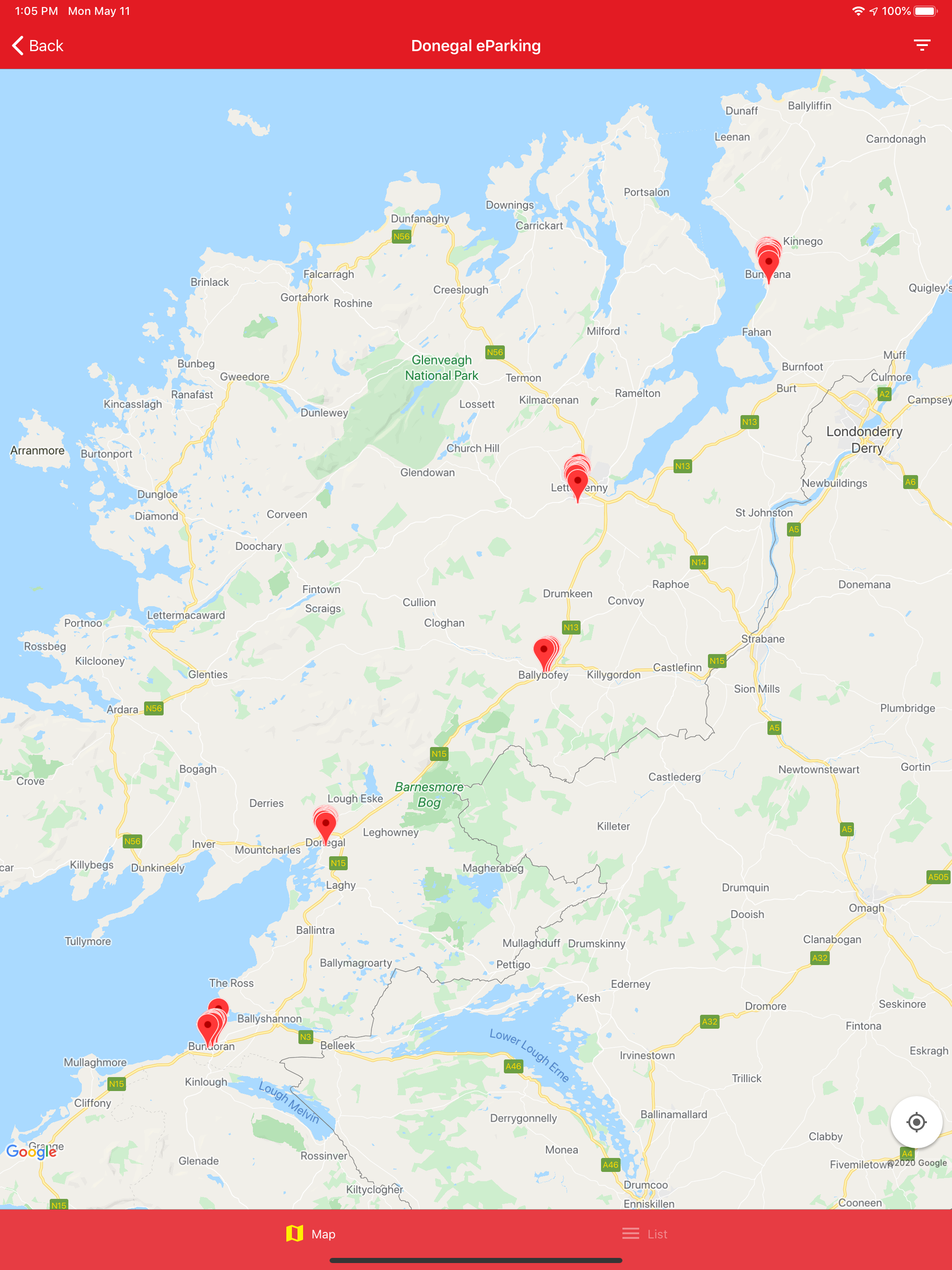 Donegal eParking