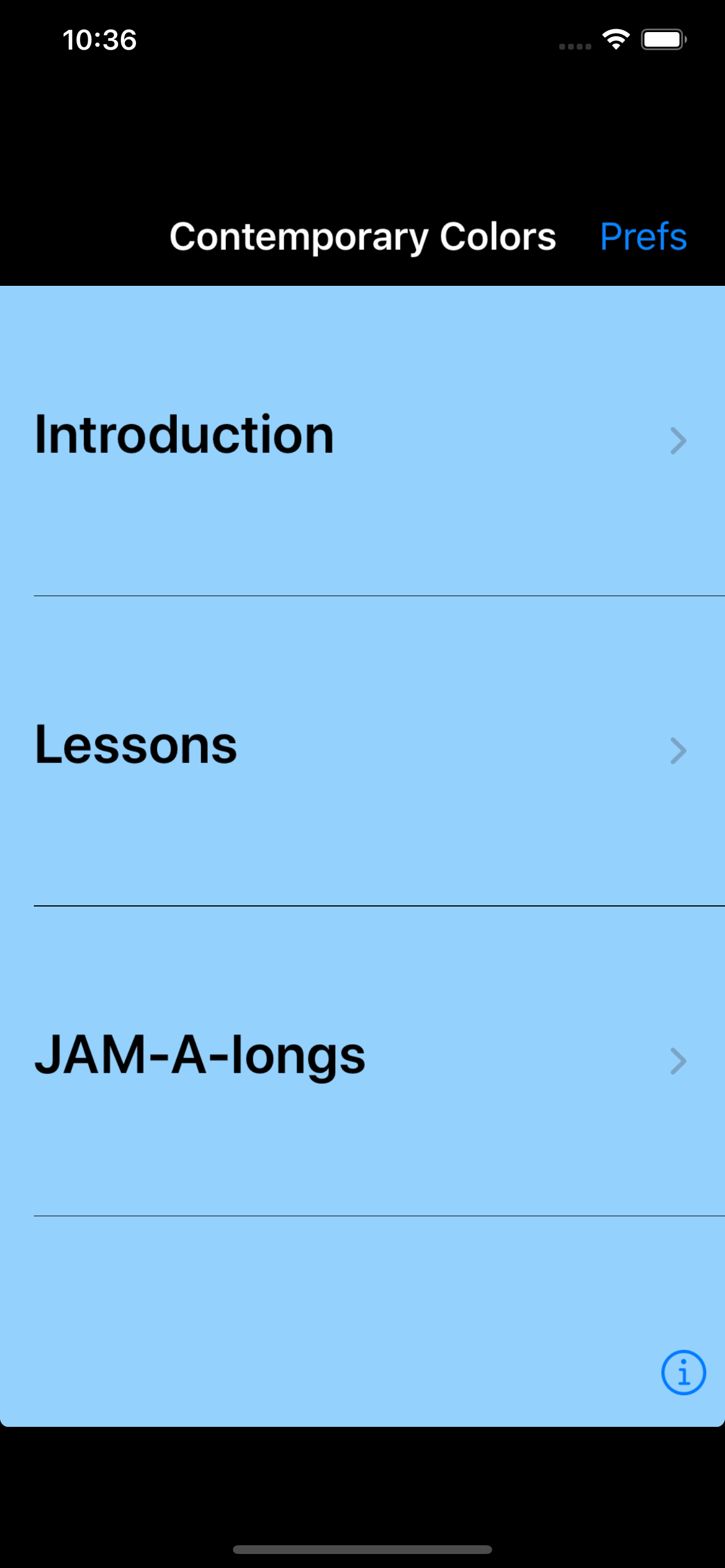 iImprov - Contemporary Colors