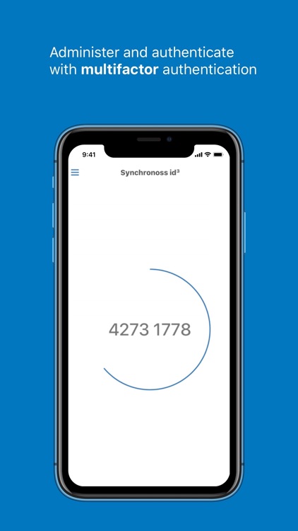 Synchronoss id3 Authenticator screenshot-3