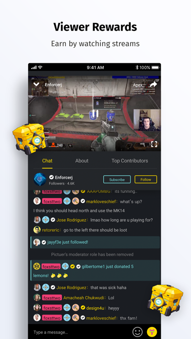 DLive · Live Stream Community iphone ekran görüntüleri