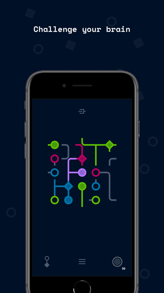 #5. Fluorite: Connect Light Lines (iOS) Podle: Mipmap
