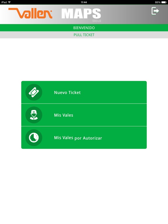 PULLTICKET iPad screenshot