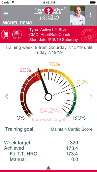 SportMed Online Screenshot
