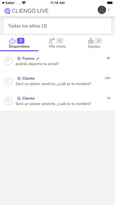 Screenshot #2 pour Cliengo