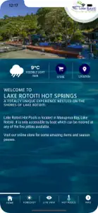 Lake Rotoiti Hot Pools screenshot #1 for iPhone