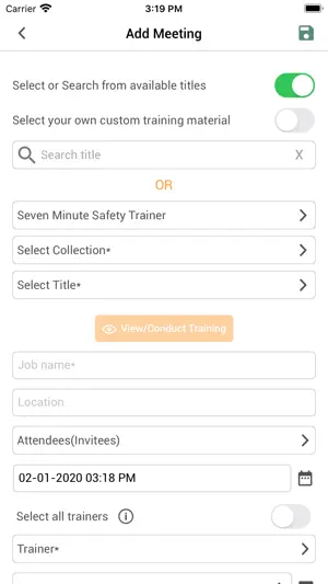 Seven Minute Safety Trainer screenshot 2