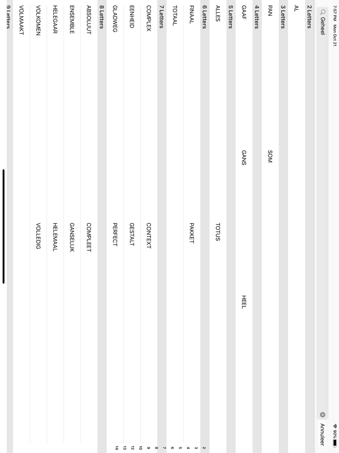 Kruiswoord Puzzelwoordenboek