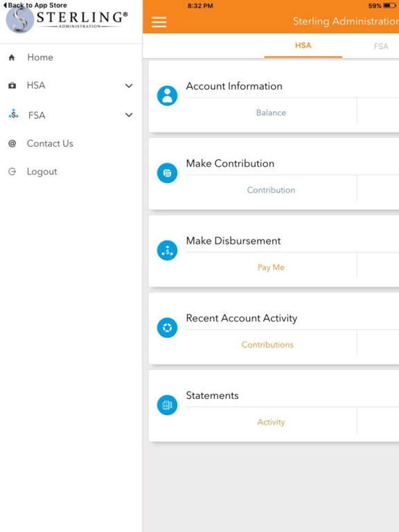 Sterling Administration Mobile