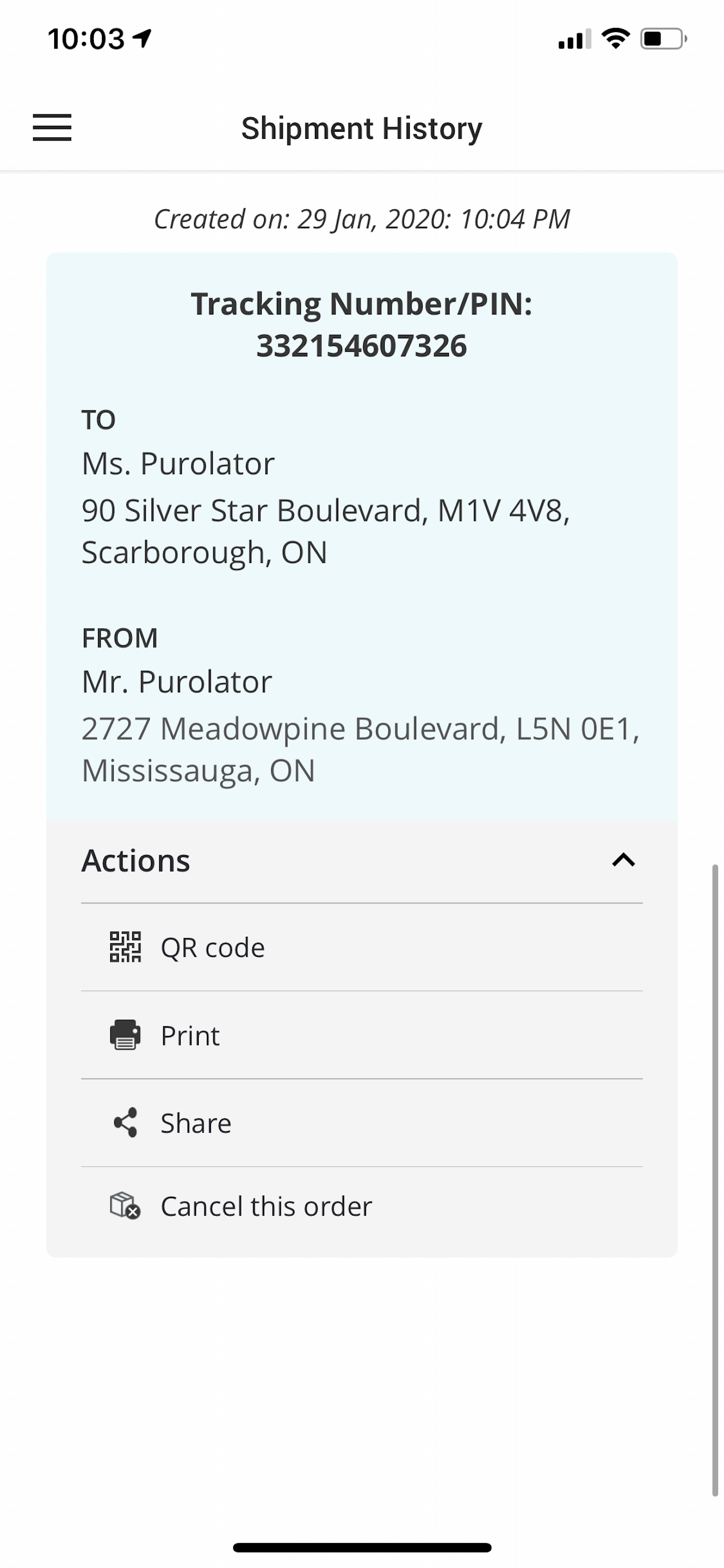 Purolator